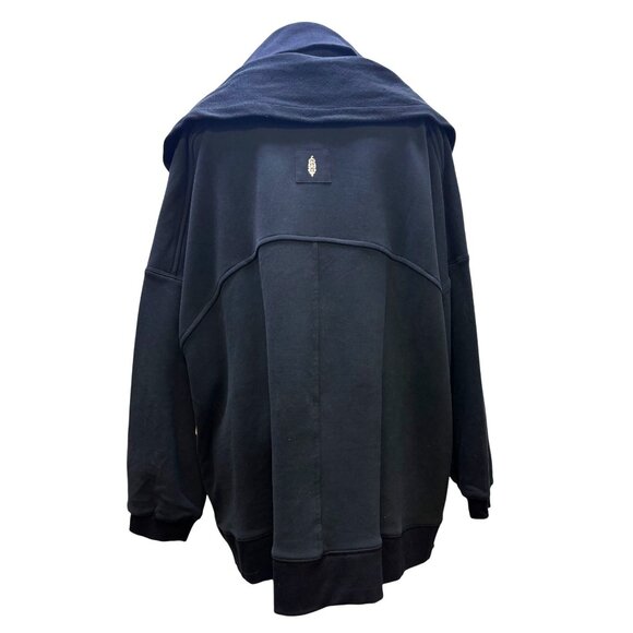 NWT Fp Movement Hooded Jacket Black L Oversized - Picture 2 of 11